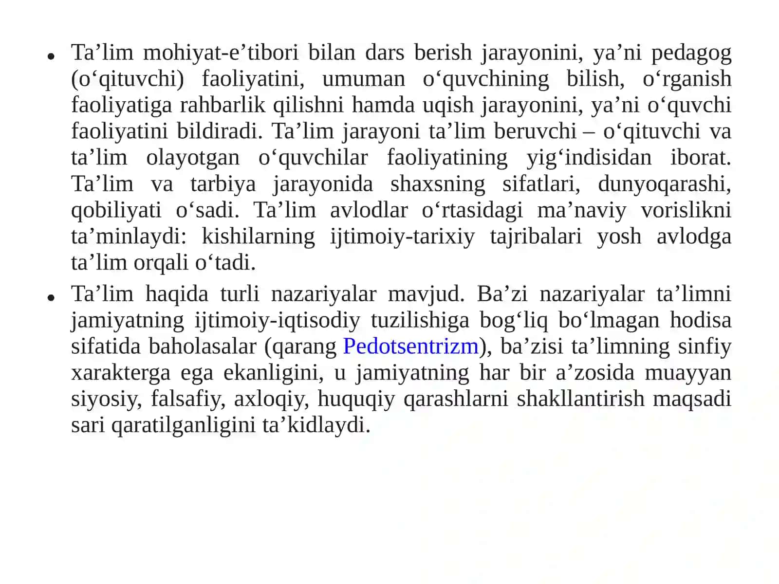 Taʼlim olish jarayonini samarali tashkil etish 3