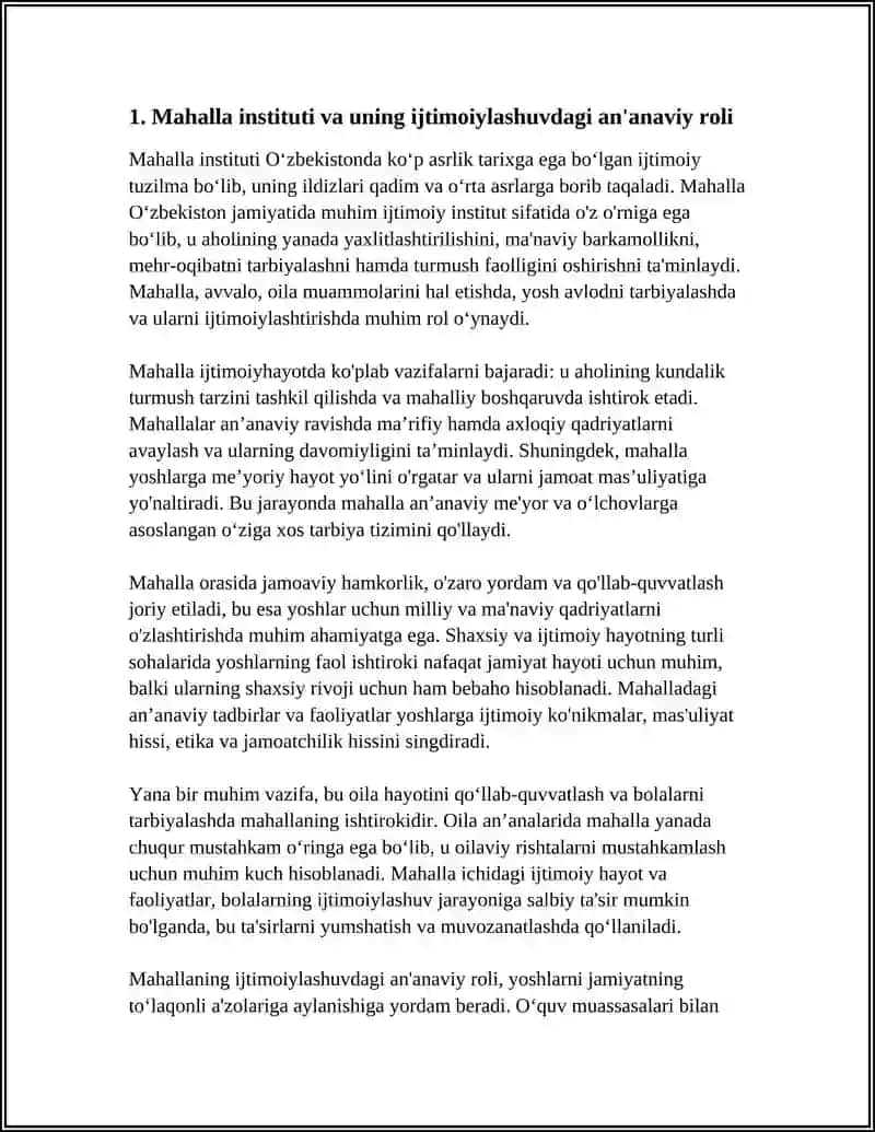 MAHALLA IJTIMOIYLASHUVNING AN'ANAVIY OMILI SIFATIDA 3
