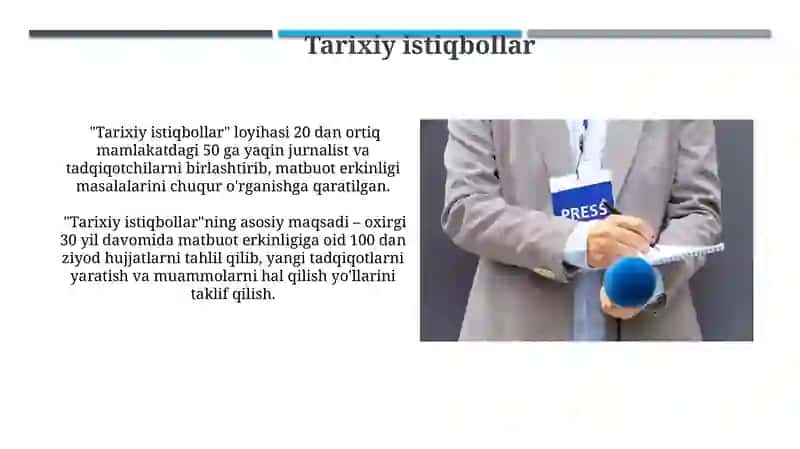 Tarixiy istiqbollar 3