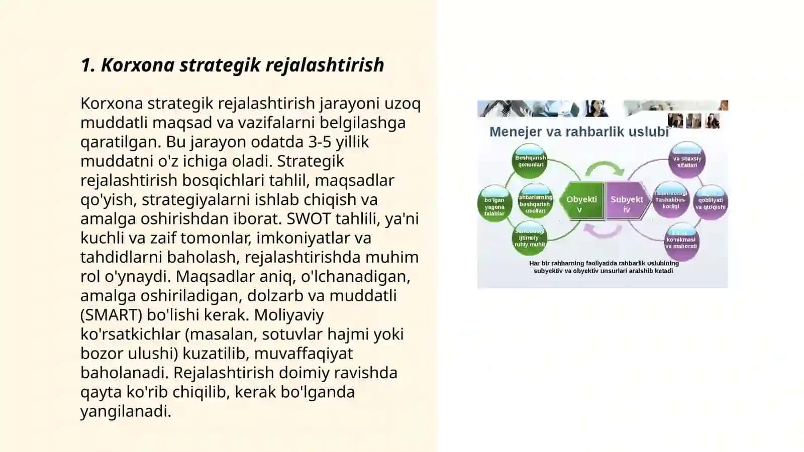 Korxona strategik rejalashtirish 3