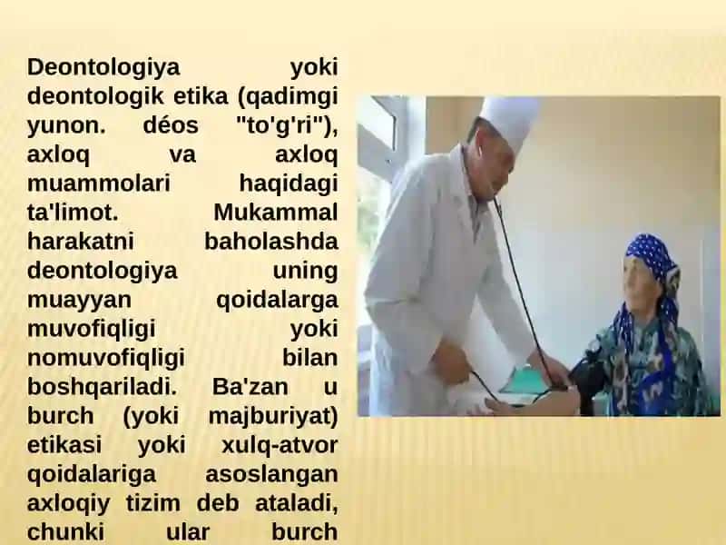 Deontologiya. Sog`lom turmush tarzi 3
