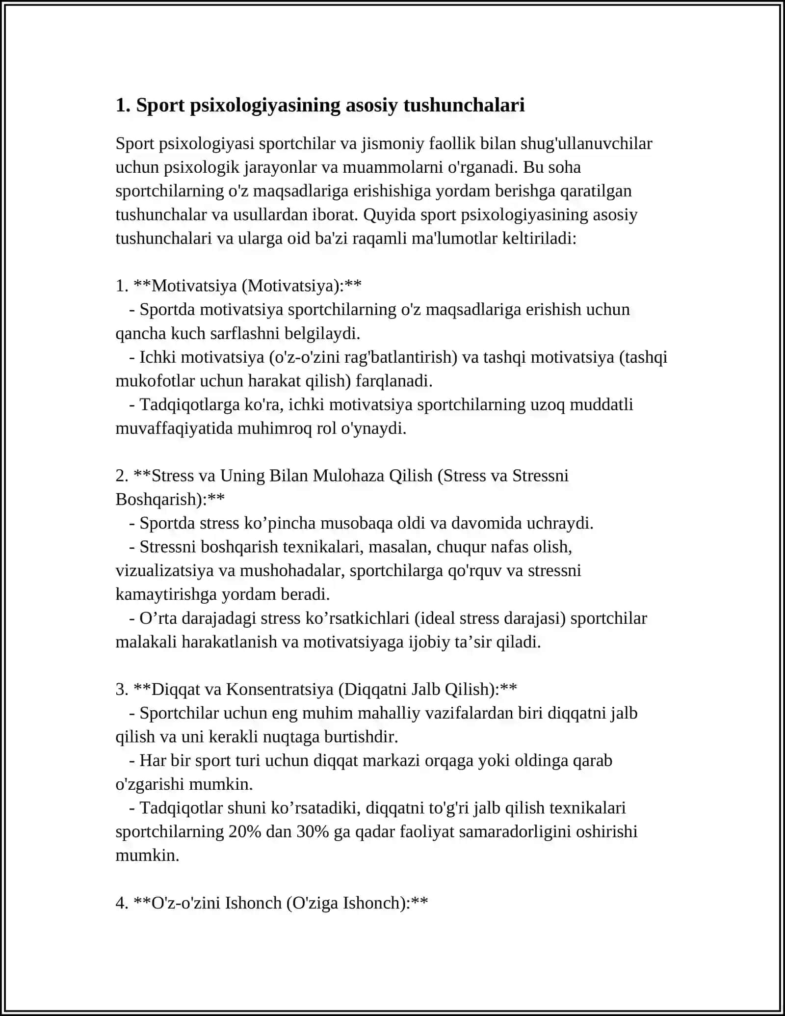 SPORT PSIHALOGIYASI VA UNING RIVOJLANISHI 3