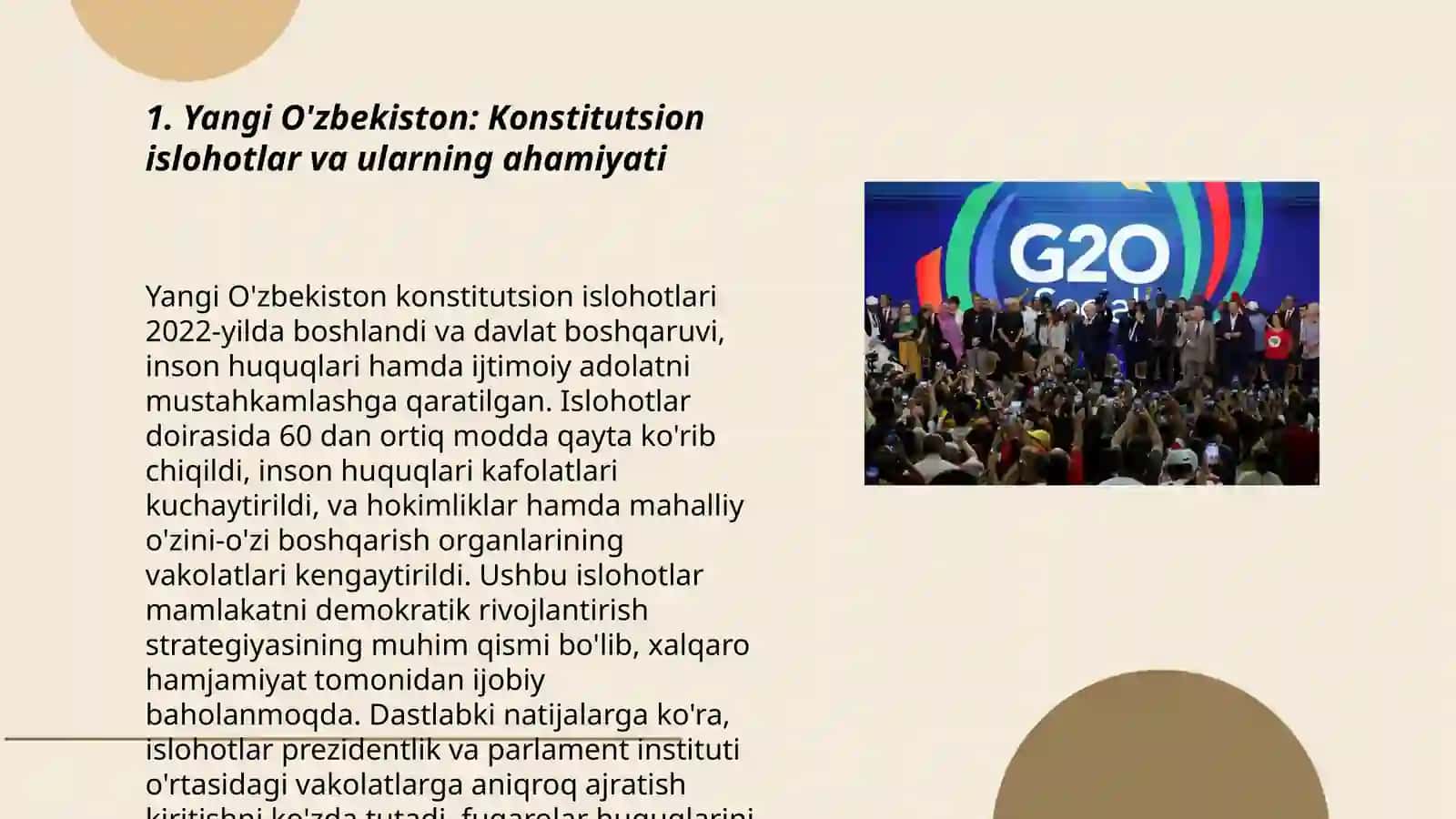 Yangi O'zbekistonda xalqchi va inson parvar davlat qurishning ijtimoiy siyosiy ahamiyati 3