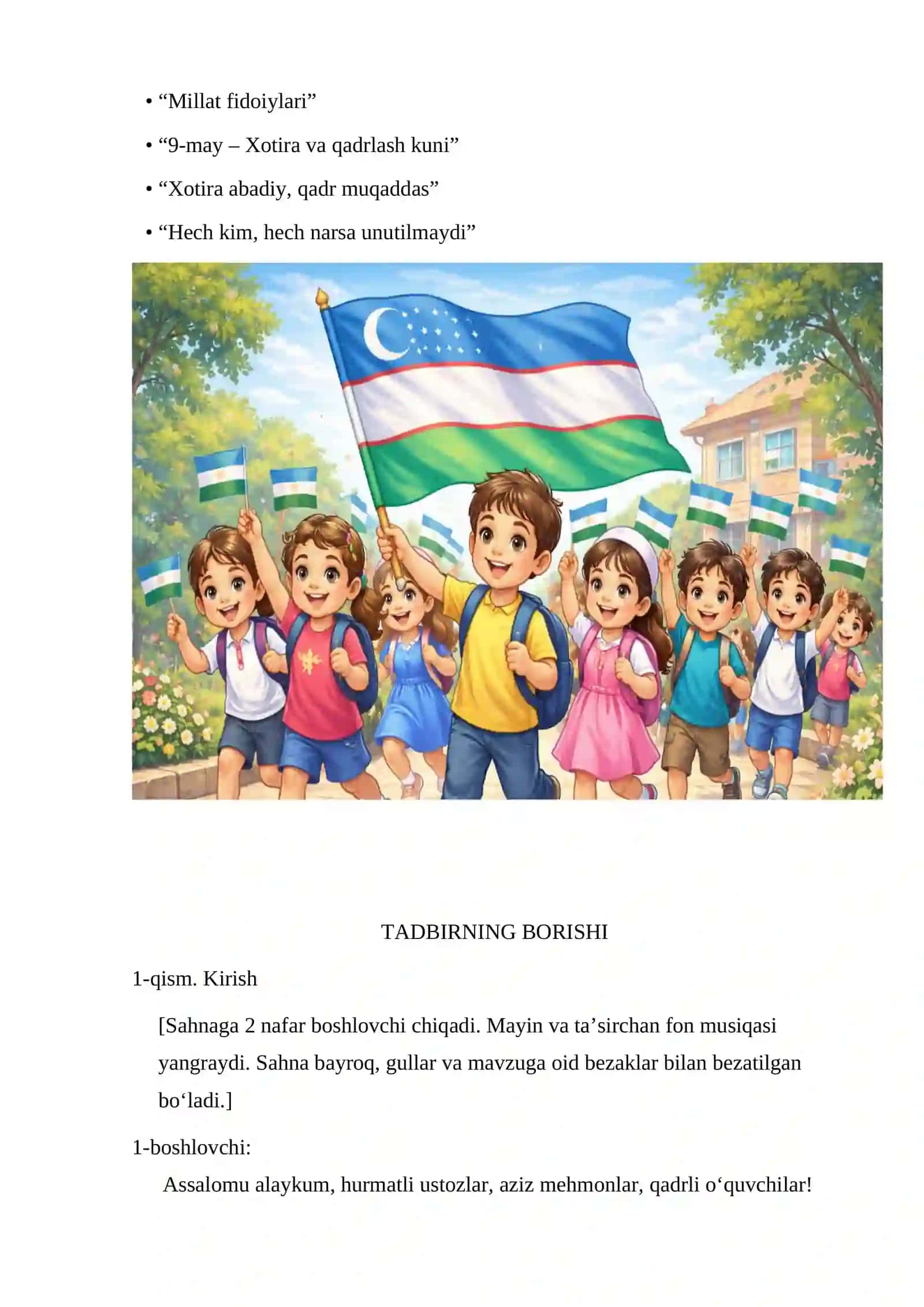 "Millat fidoiylari" nomli tadbir 3