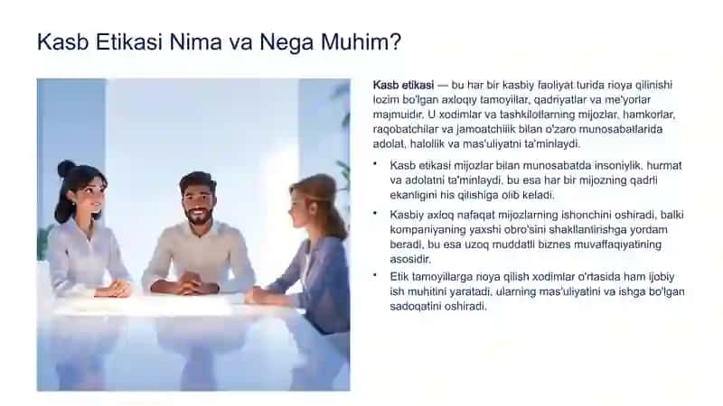 MIJOZLAR BILAN MUNOSABAT ETIKASI 3