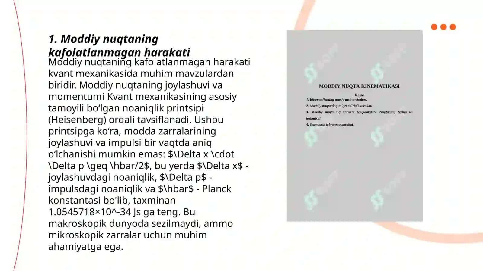 Moddiy nuqta dinamikasining 2asosiy masalasi 3