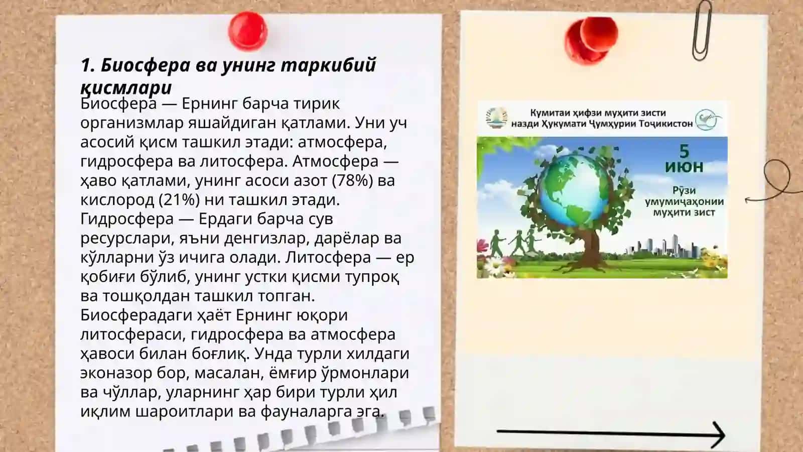 Биосфера ва унинг таркибий қисмлари 3
