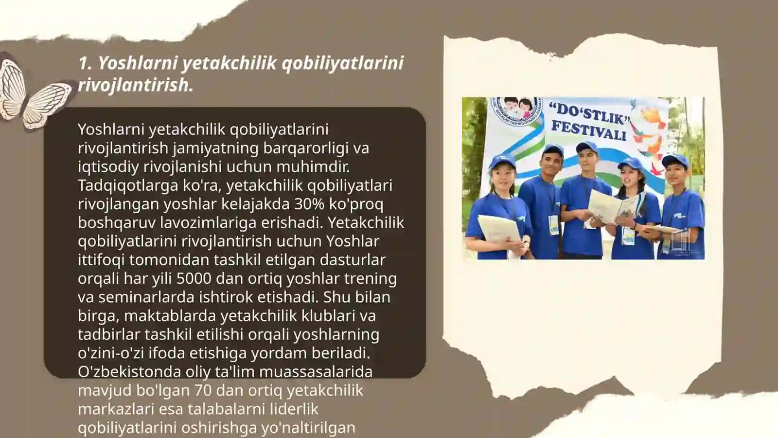 Yoshlar ittifoqining ta'lim muassasalari bilan olib boradigan faoliyati 3