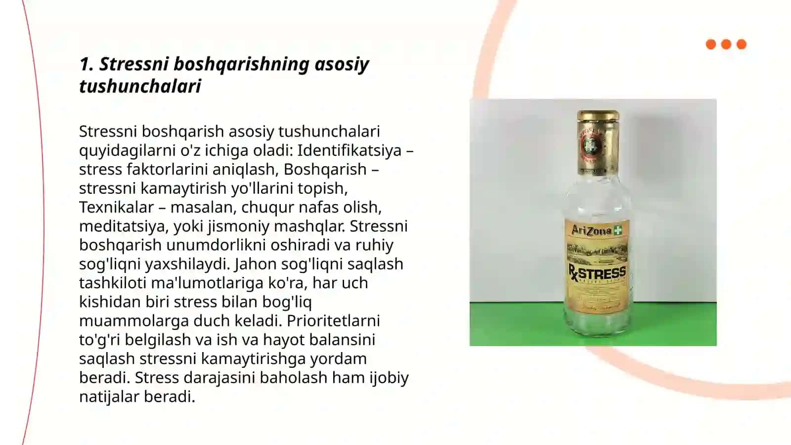 NIZO VA STRESSNI BOSHQARISH 3