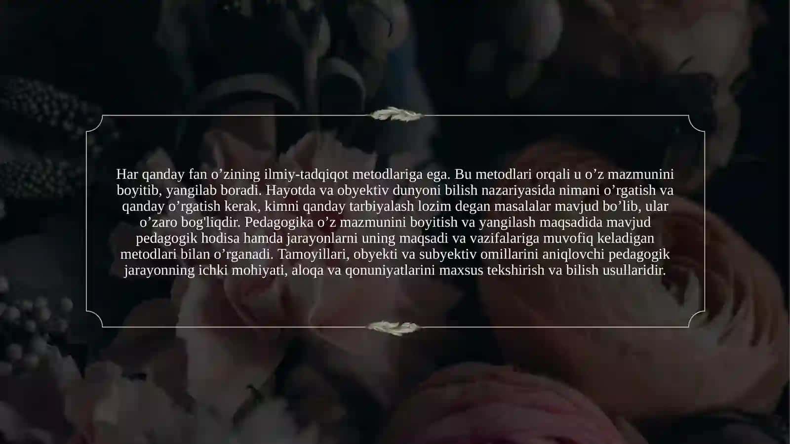 Boshlang’ich ta’lim pedagogikasining ilmiy tadqiqod metodlari 3