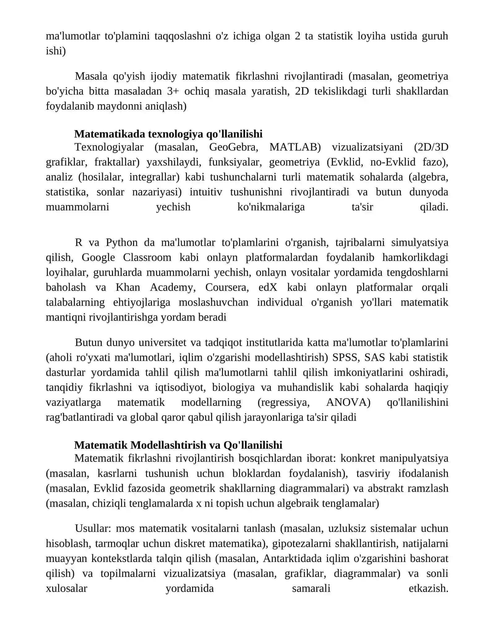 Matematik tafakkurini rivojlantirishning metodik xususiyatlari 3