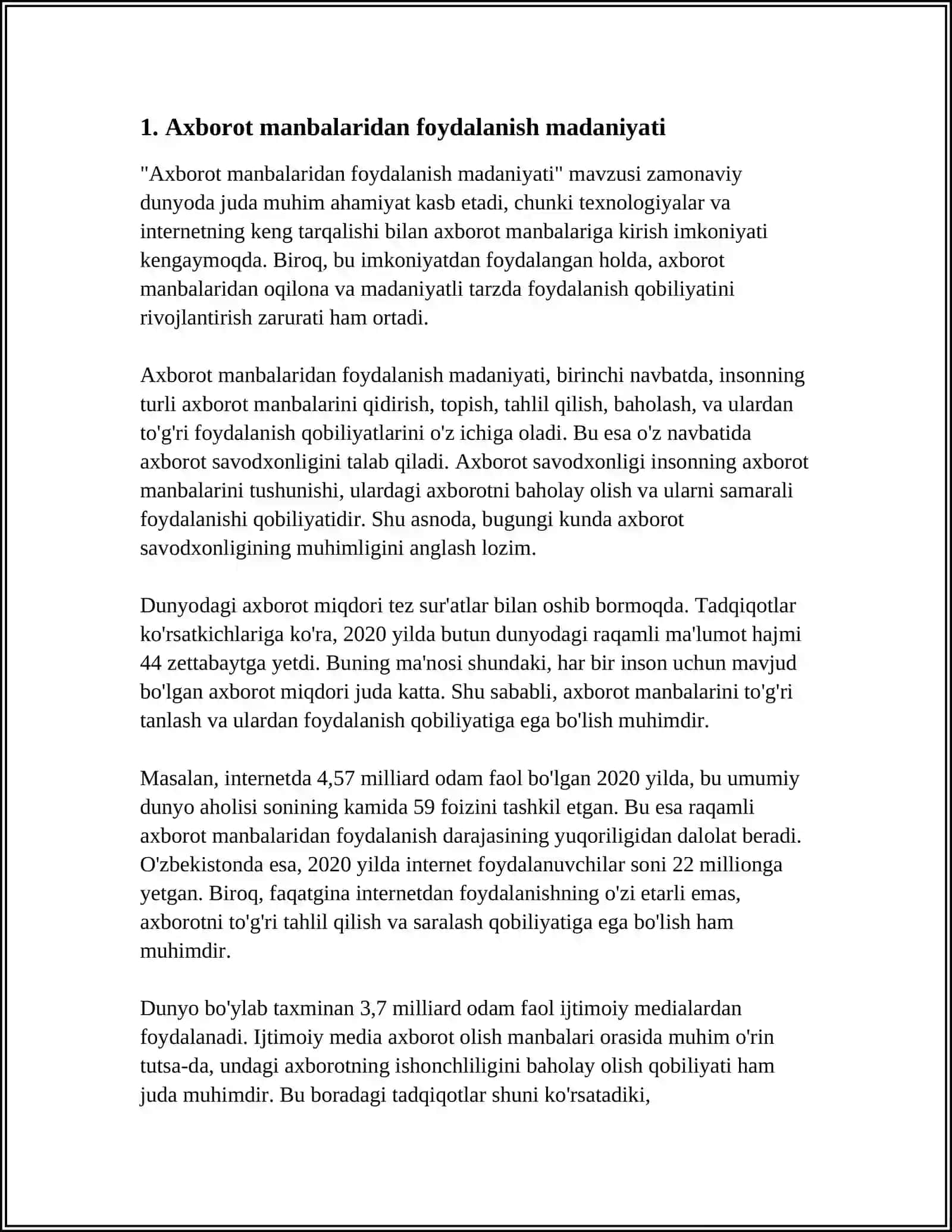 O'QUVCHILARDA AXBOROT ISTE'MOLI MADANIYATINI SHAKLLANTIRISH 3