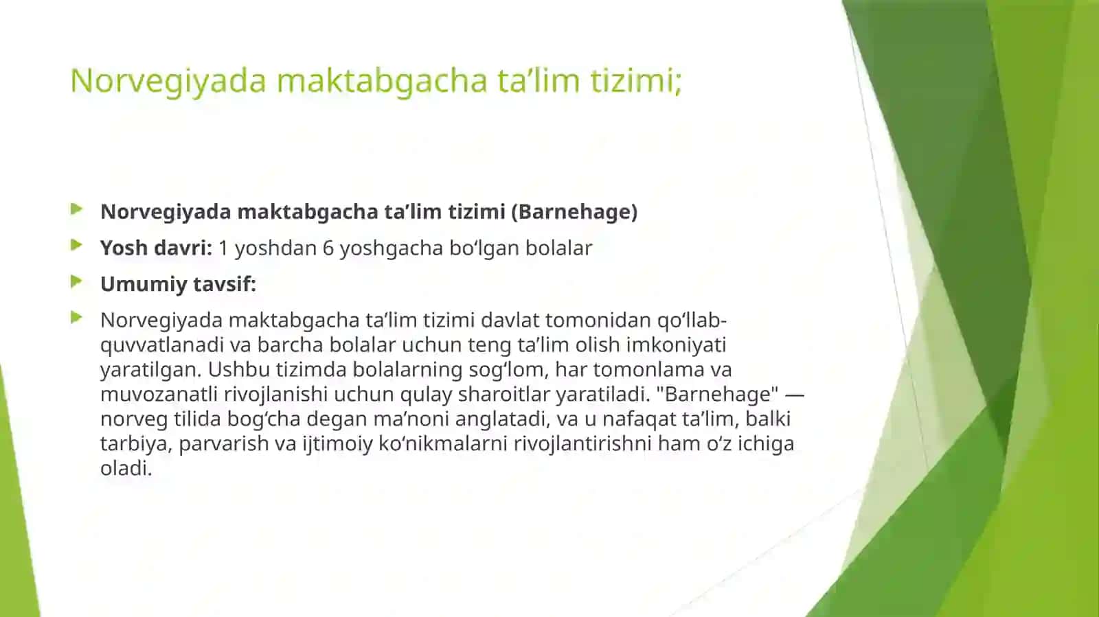Norvegiya ta’lim tizimi 3