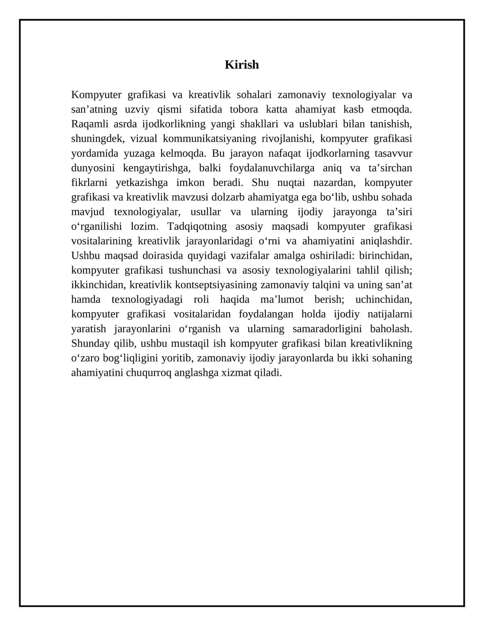 Kompyuter grafikasi va kreativlik 3