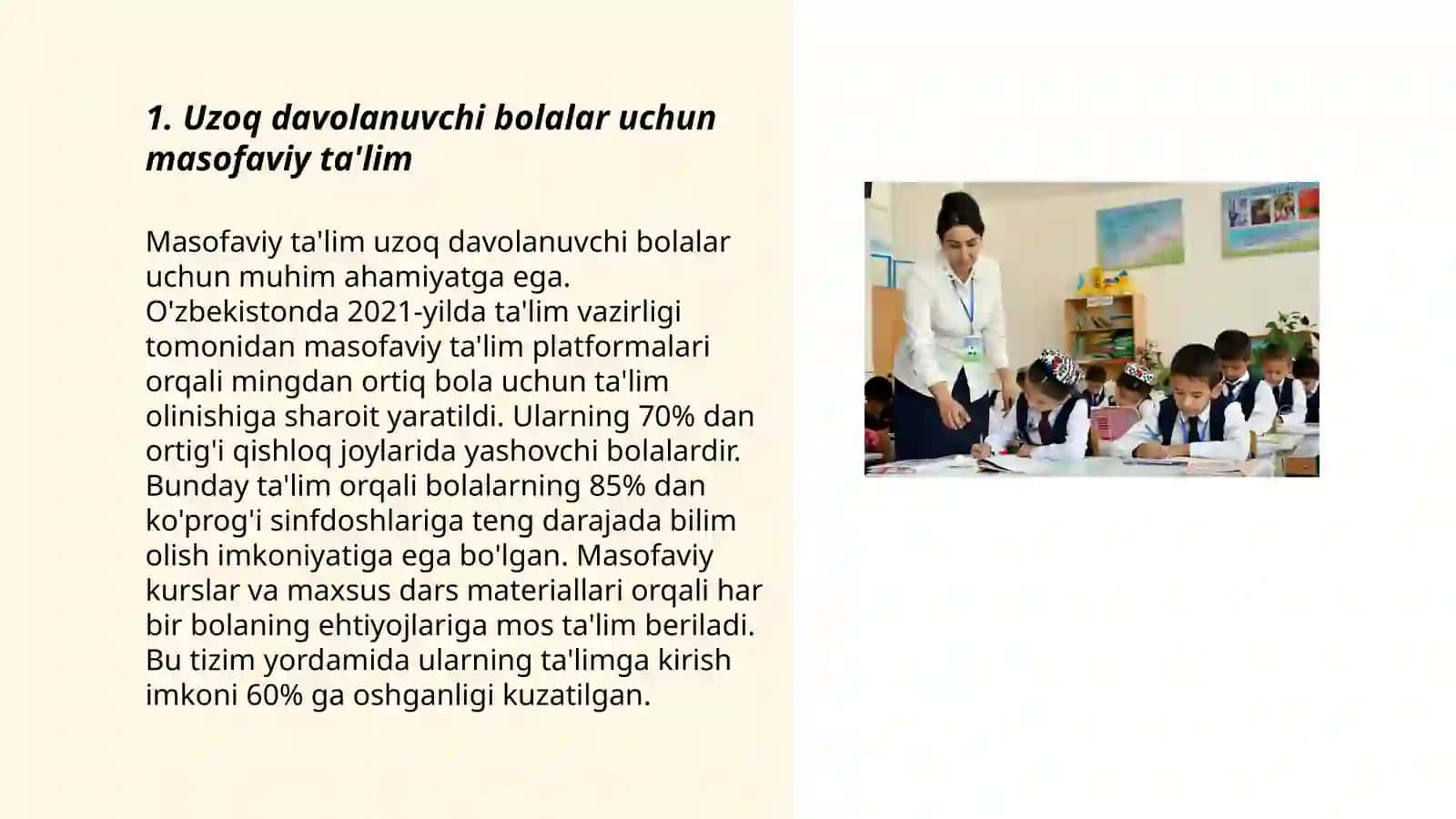 Chet ellardagi shifoxonalarda uzoq davolanuvchi maktab óquvchilarining talimi 3