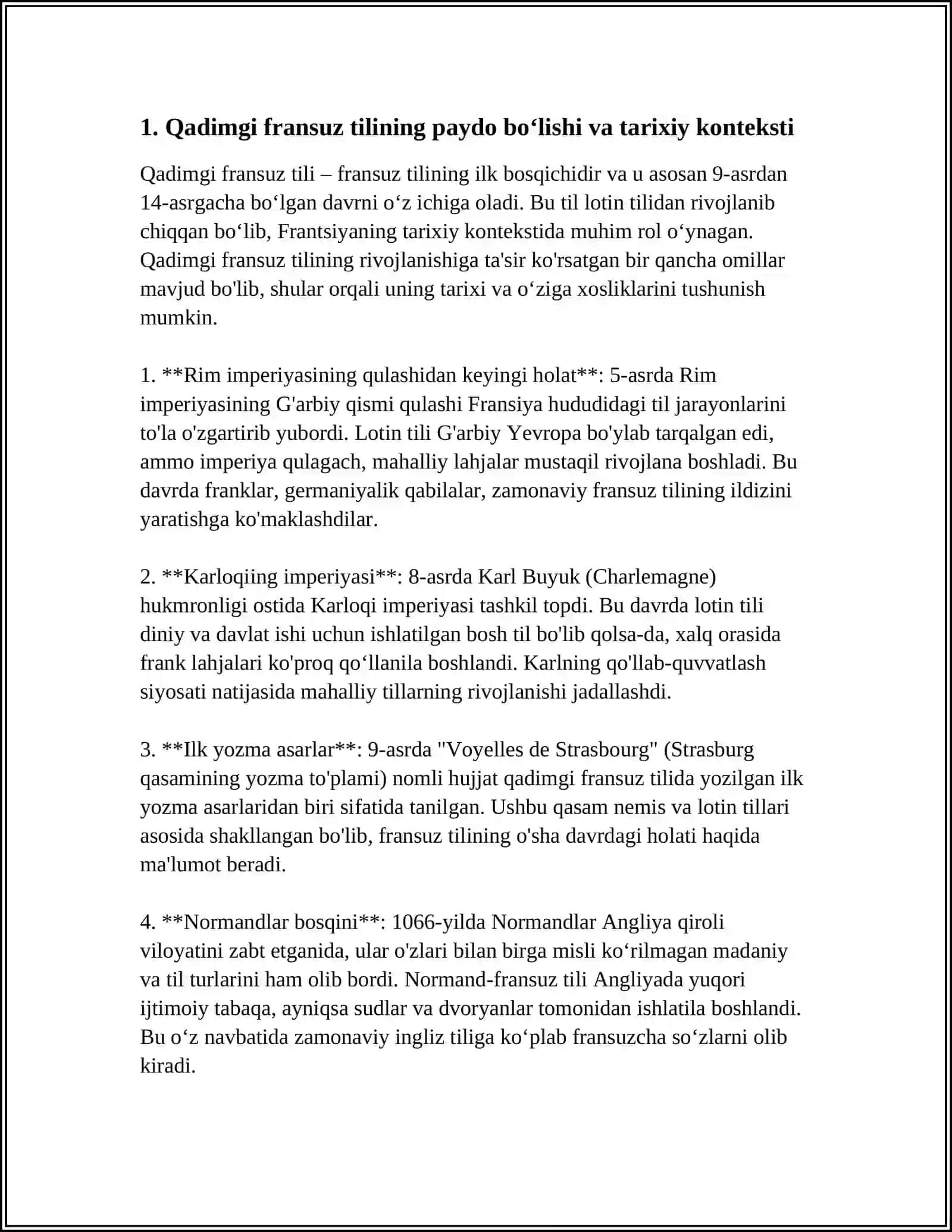 QADIMGI FRANSUZ TILIDA TURLANISH TURLARINING SHAKLLANISHI 3