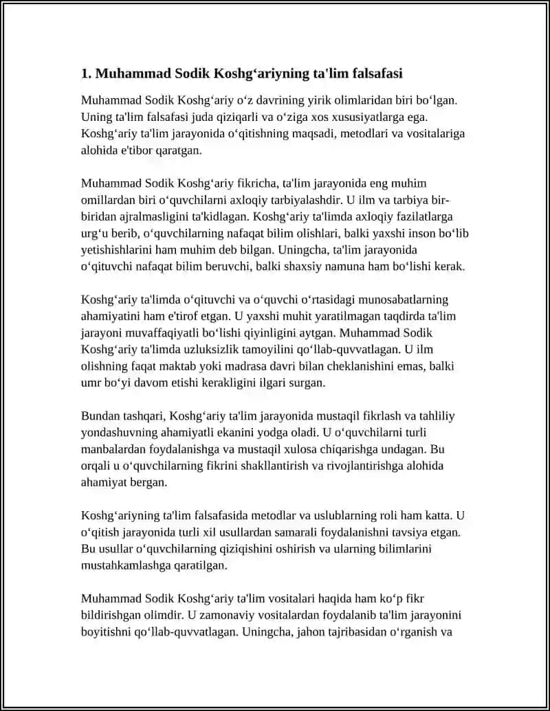MUHAMMAD SODIK KOSHG‘ARIYNING PEDAGOGIK QARASHLARI 3