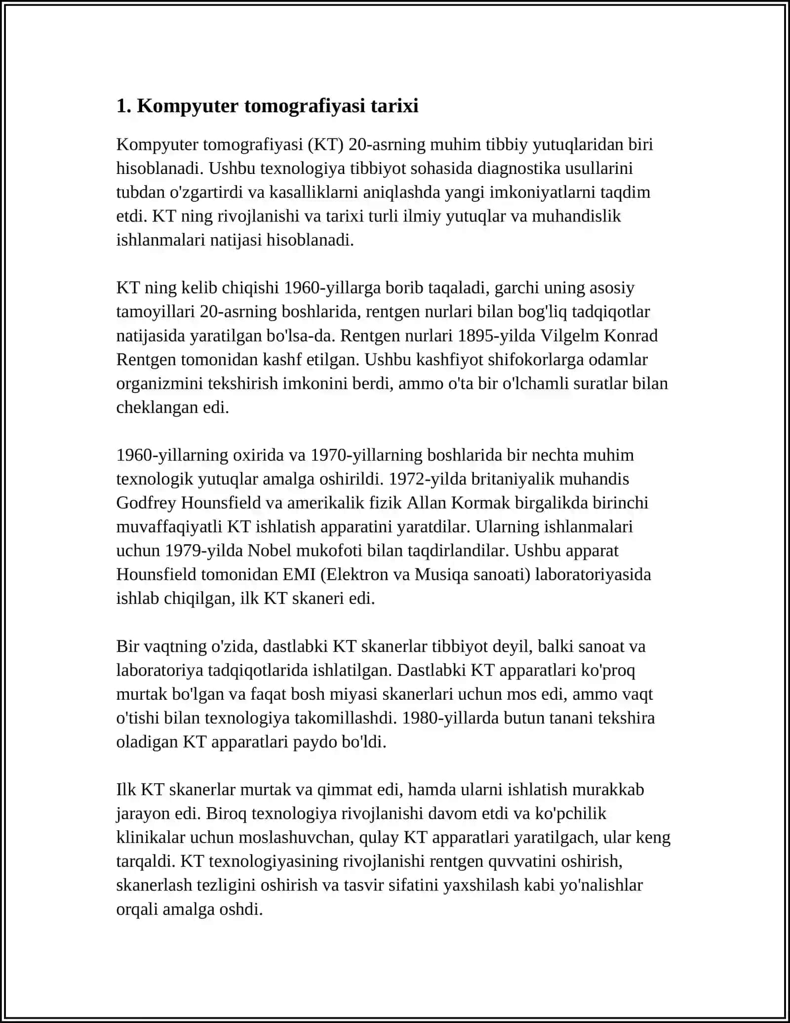 KOMPYUTER TOMOGRAFIYASI VA UNI ISHLASHINING FIZIK ASOSLARI 3
