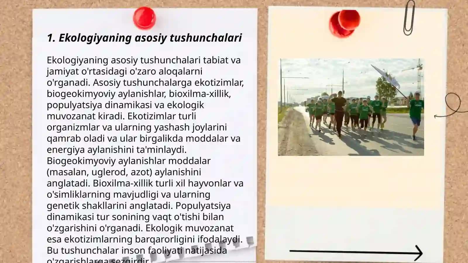 Ekologiya fani va uning bo’limlari, ekologiyasining vazifalari 3