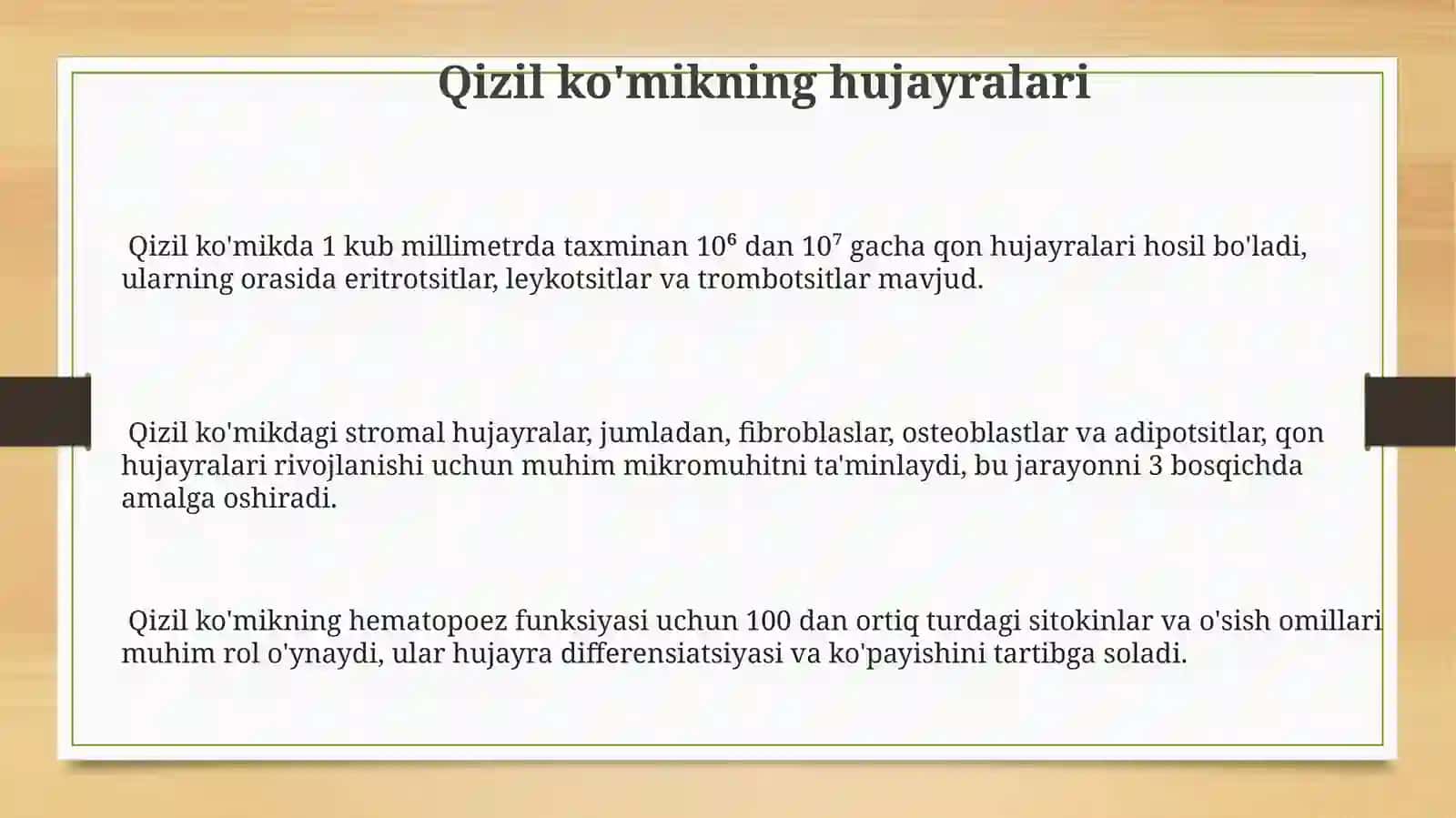 Suyakiligi: taraqqiyoti, tuzilishi, vazifasi. Qizililik, sariqilik 3