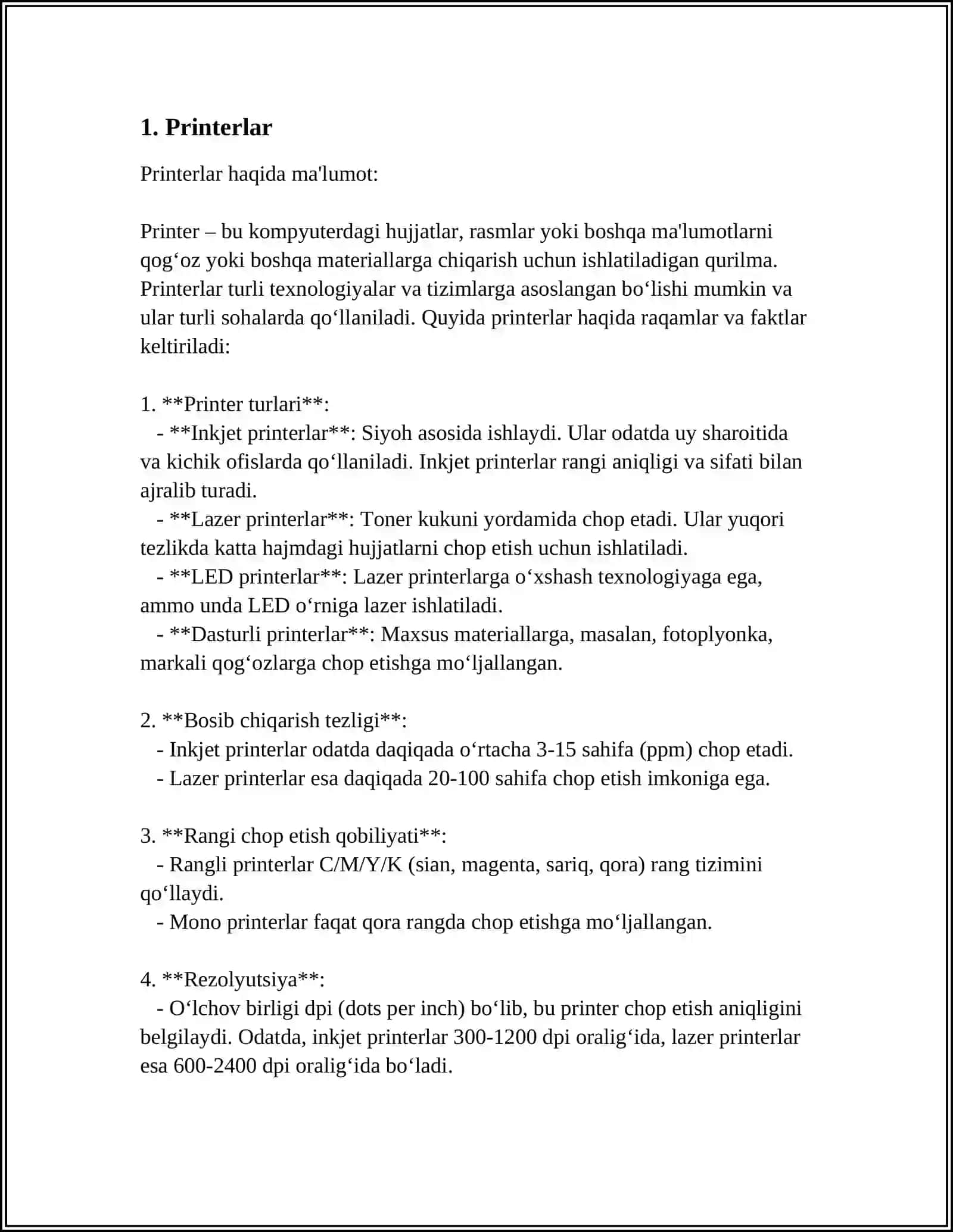 KAMPUTERNING QO'SHIMCHA QURILMALARI 3