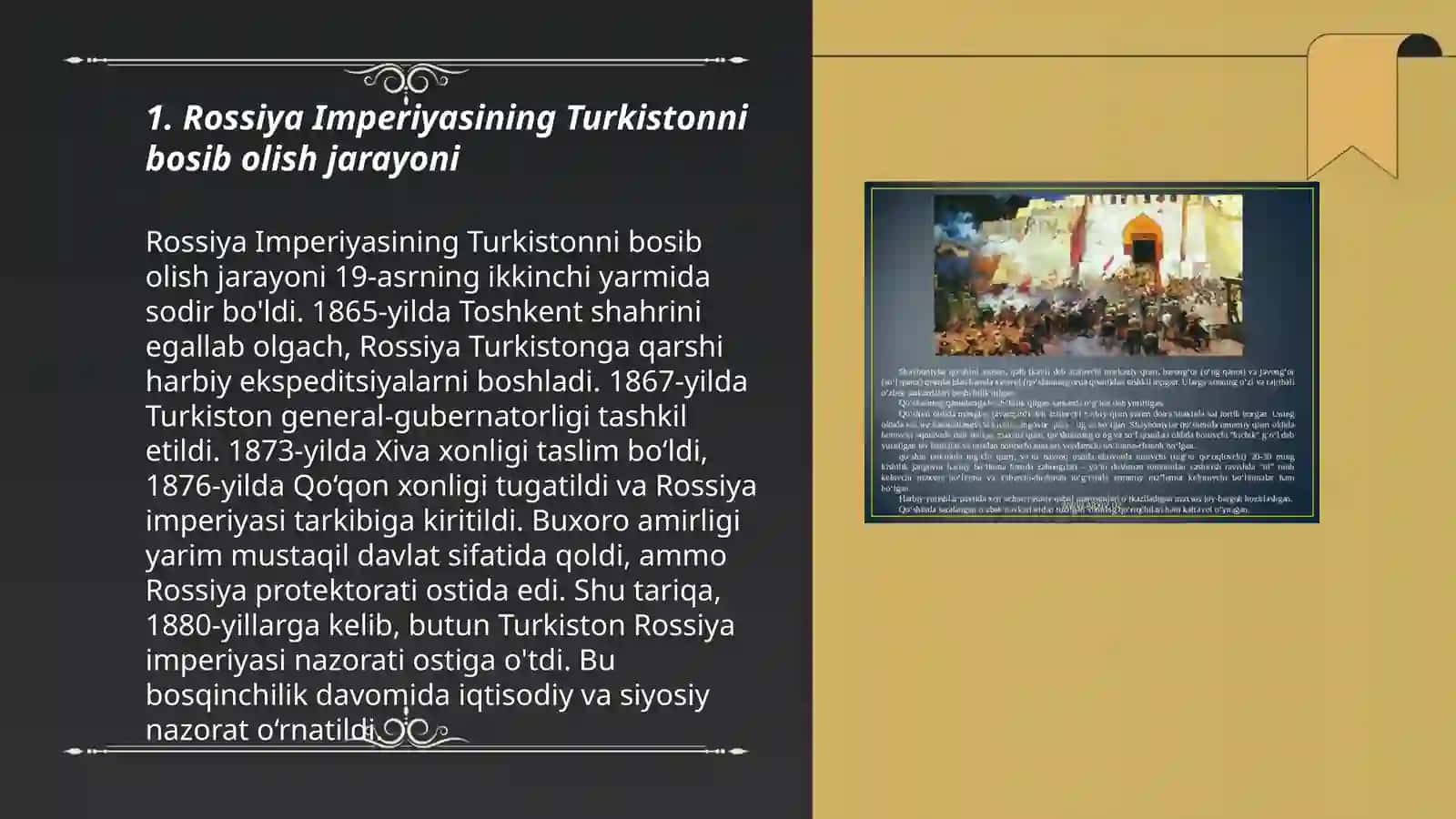 Rossiya Imperiyasining Turkistonni bosib olish jarayoni 3