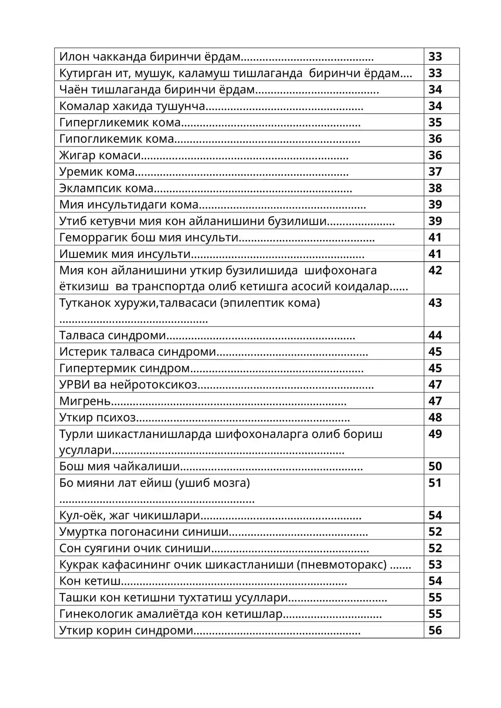 Биринчи тез ёрдам 100 САВОЛГА 100 ЖАВОБ Birinchi tez yordam 1-tez yordam 3