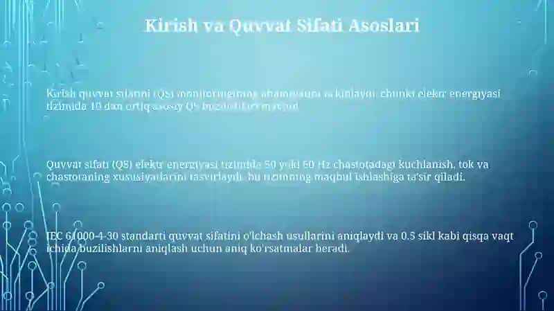 AI yordamida PQ (Power Quality) hodisalarini avtomatik tasniflash 3