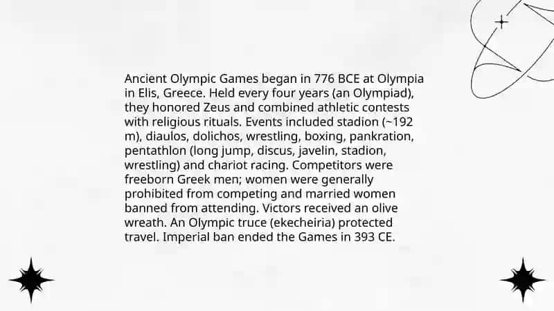 Ancient Olympic Games 3
