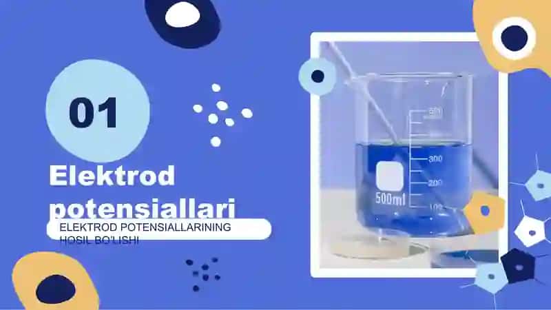 Elektrod potensiallarining hosil bo’lishi, Elektrodpotensiallarining hosil bo’lishi, kimyoviy protsesslar elekrtokimyoviy protsesslar deyiladi. 3