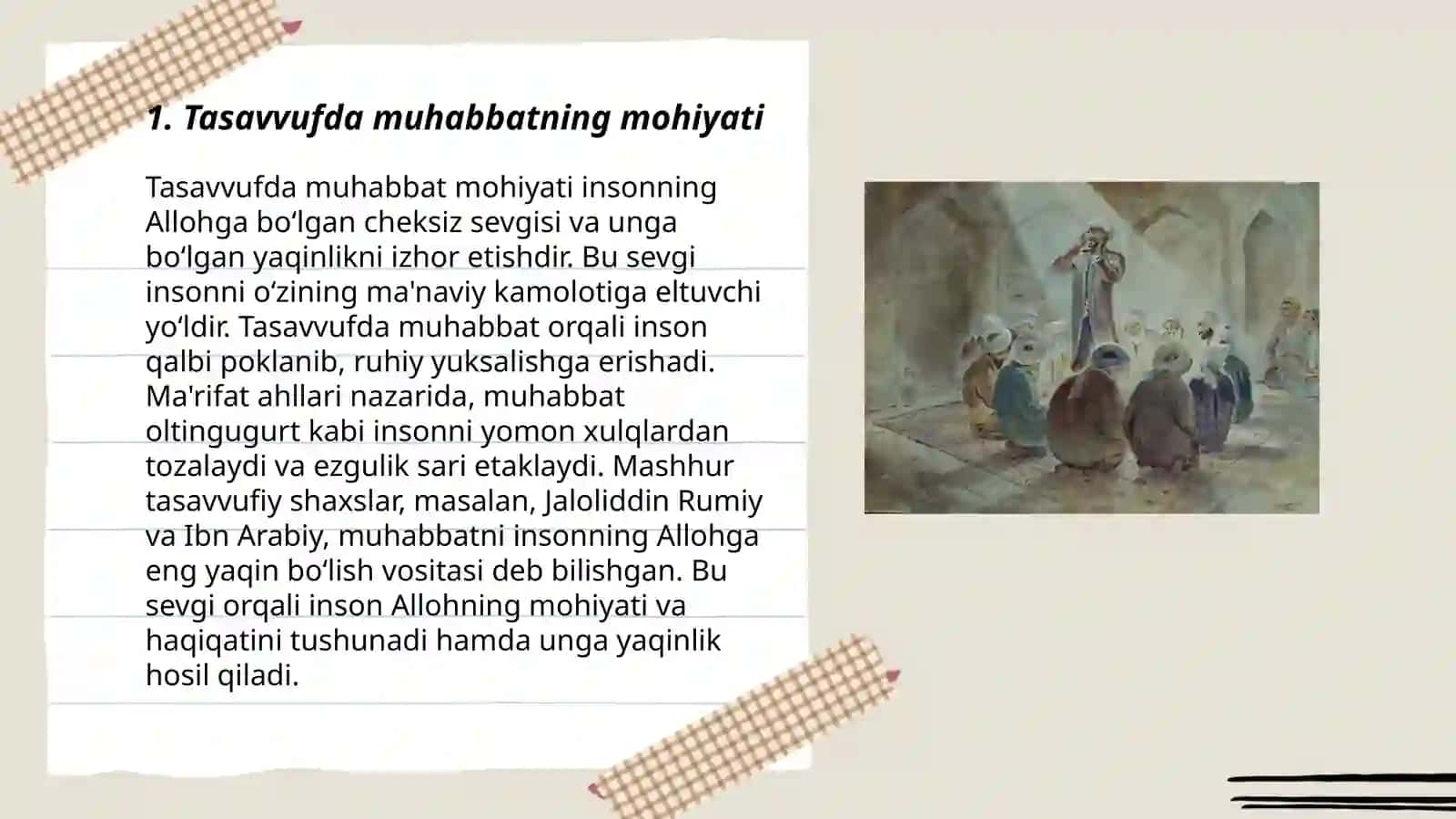 Tasavvufda muhabbat talqini 3