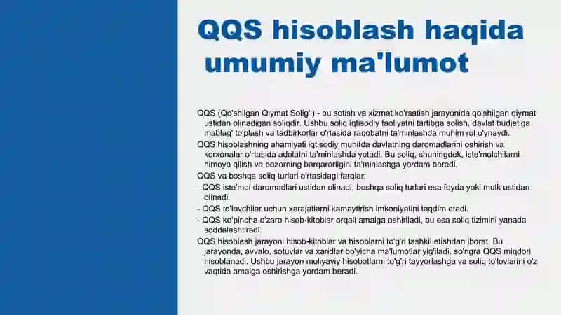 QQS hisoblash 3