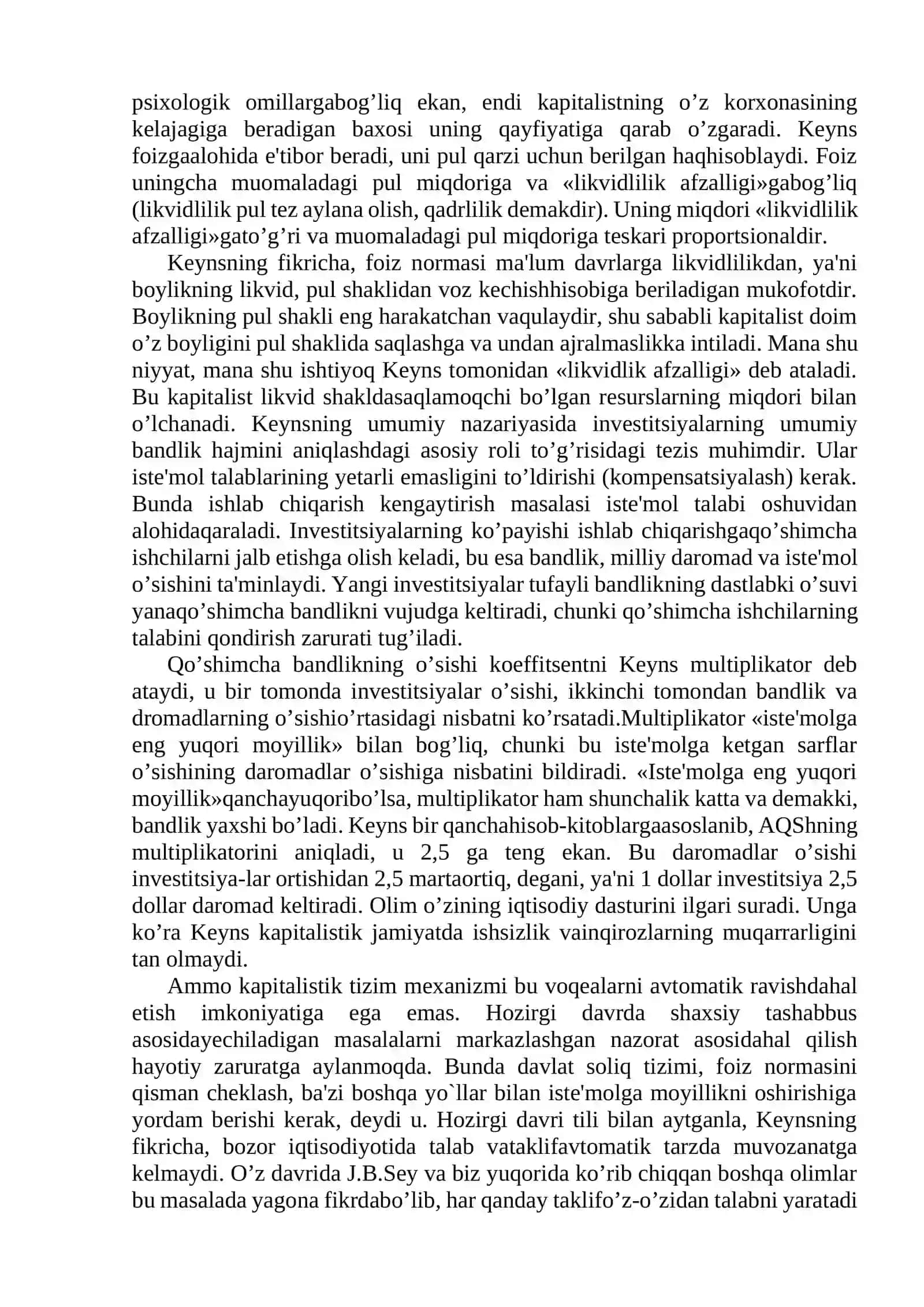 KEYNS TА’LIMOTI VА YАNGI KEYNSCHILIK 3