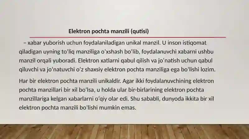 Elektron pochta 3