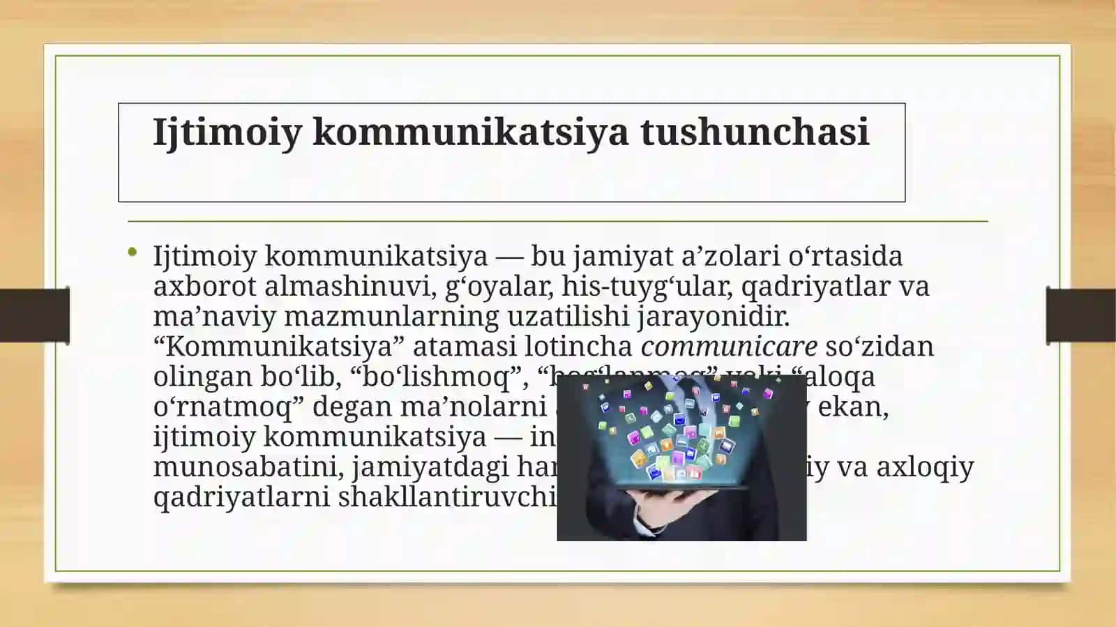 Reklama ijtimoiy kommunikatsiyani tushunchasi 3