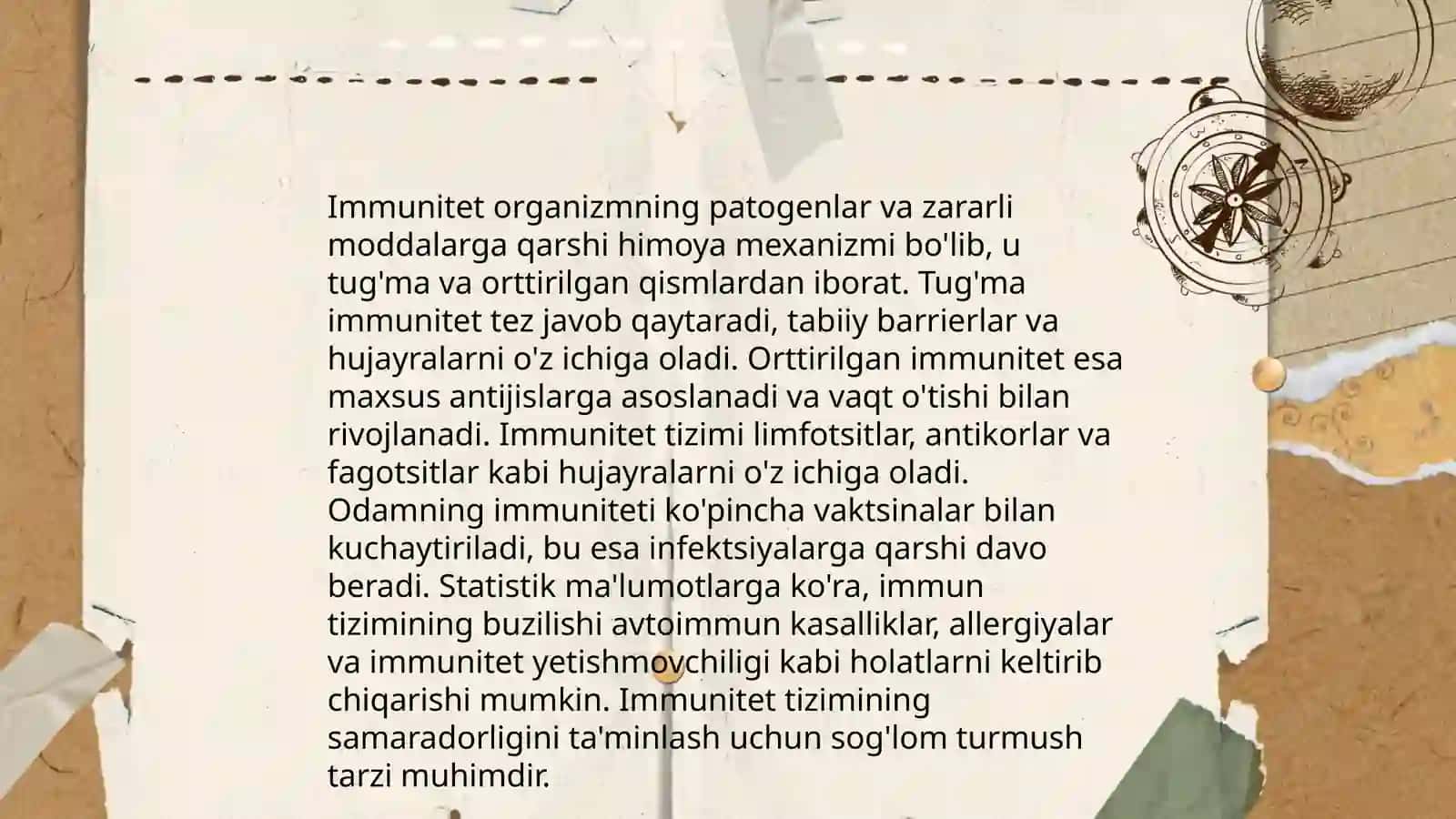 Immunitet haqida tushuncha 3