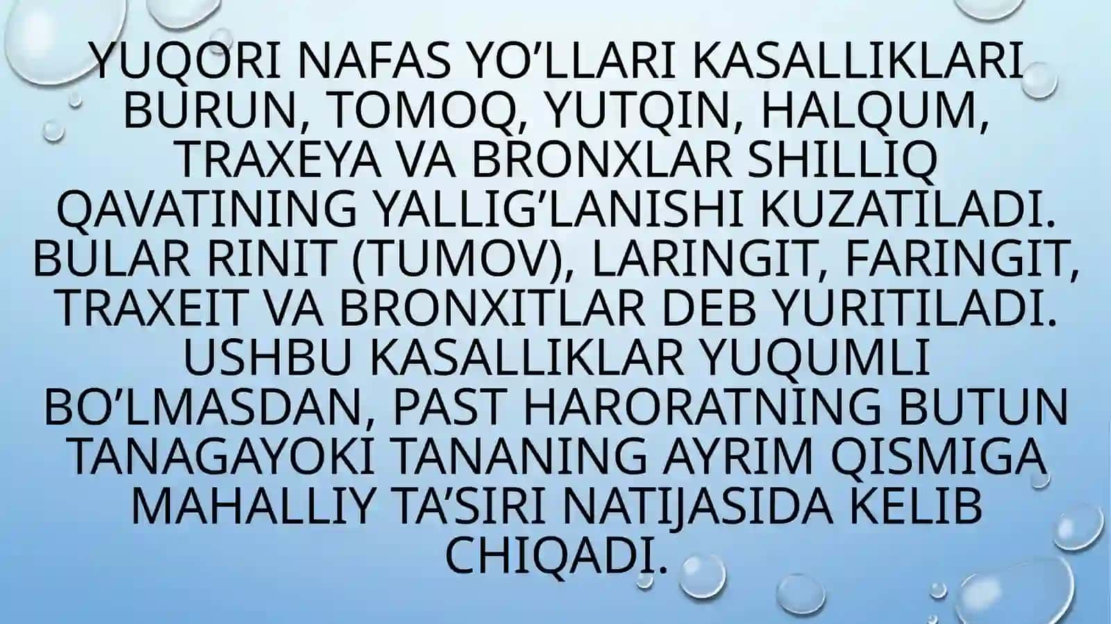 Nafasa’zolar ifoilatigata’siretuvchivositalar 3