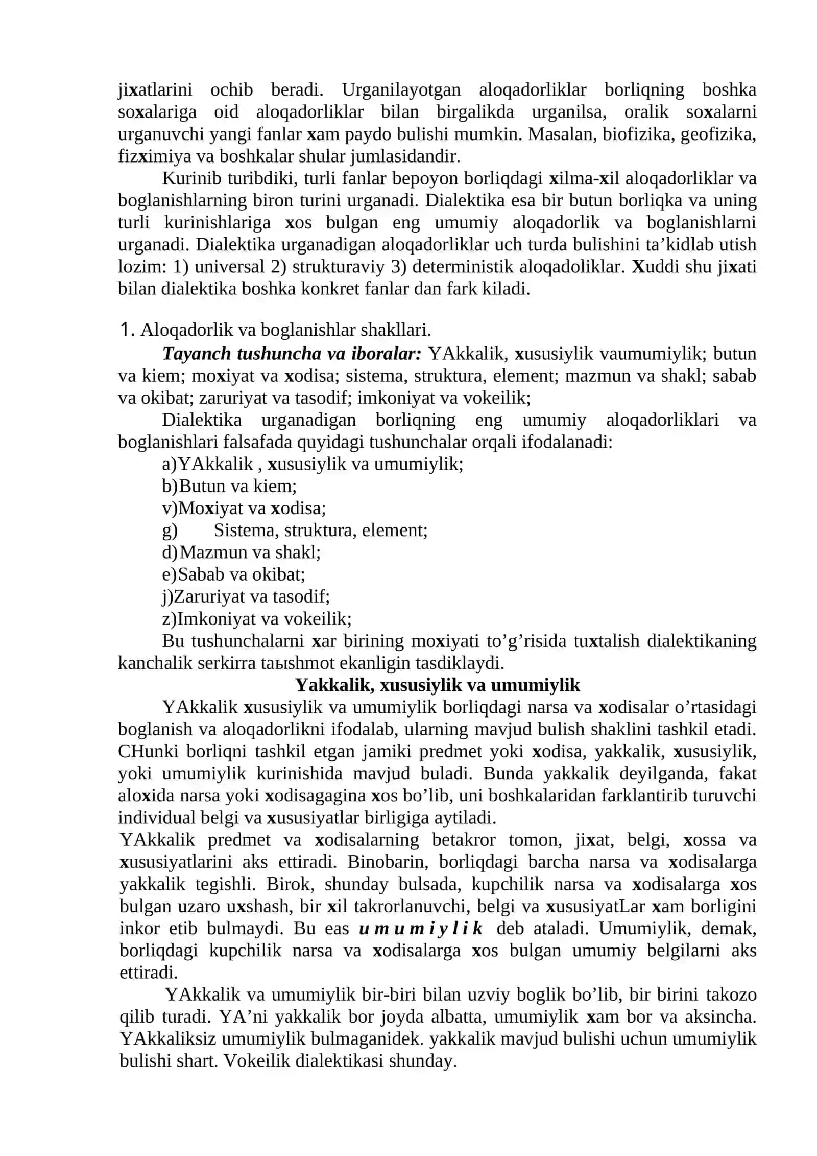 Rivojlanish falsafasi. O`zbekistonnig taraqqiyot strategiyasi 3