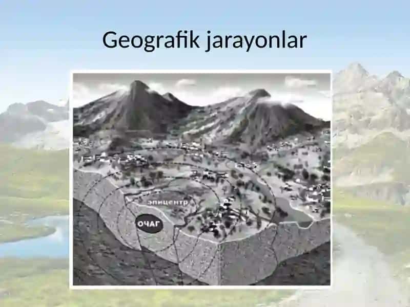Geografik jarayonlar 3