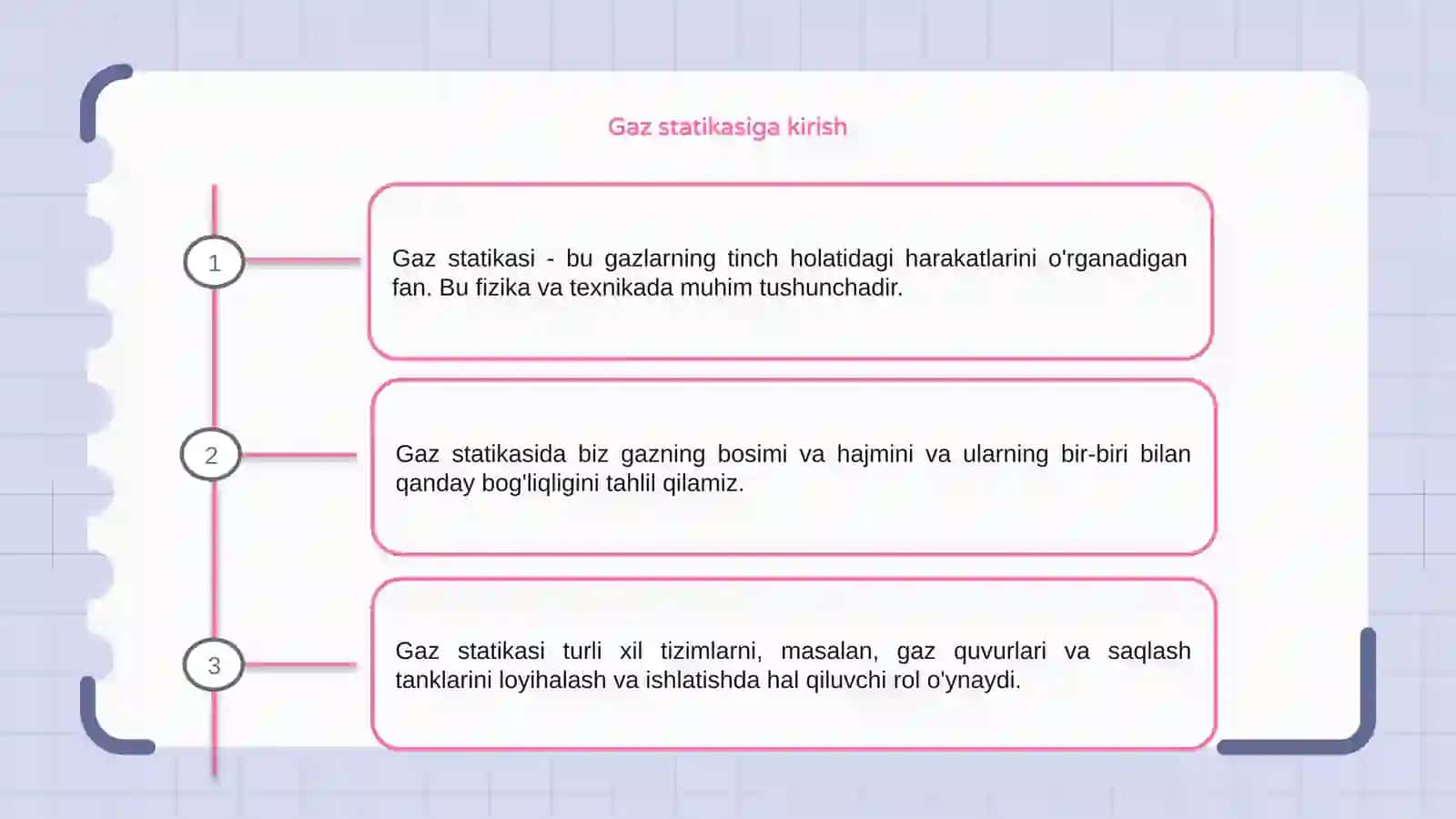 Gaz statikasi 3