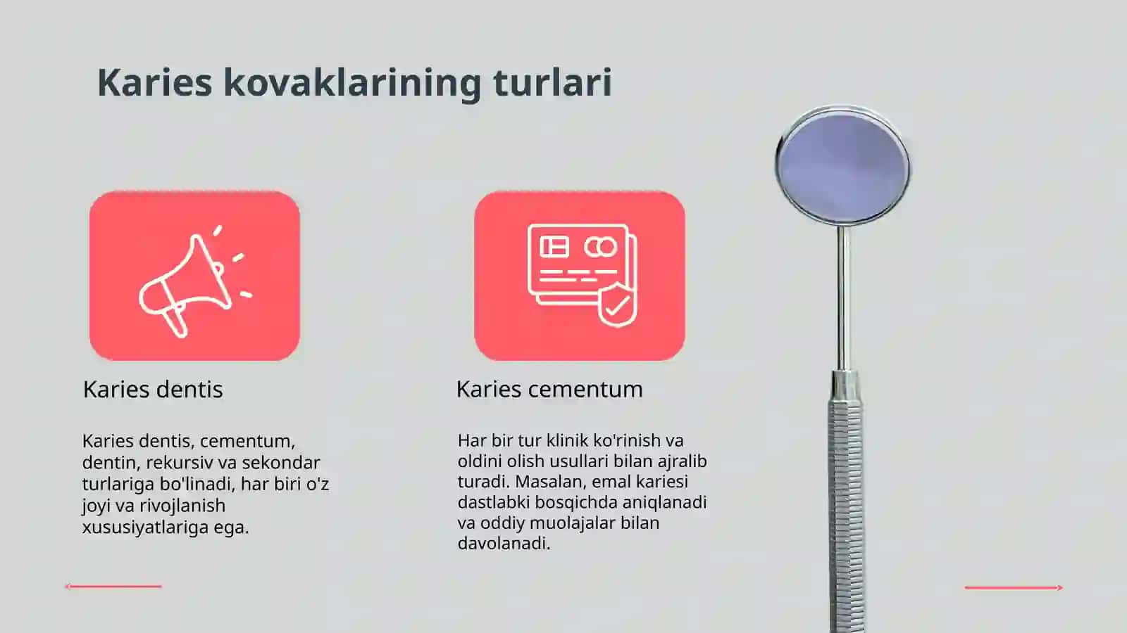 Karies kovaklarining tasnifi va ularning profilaktikasi 3