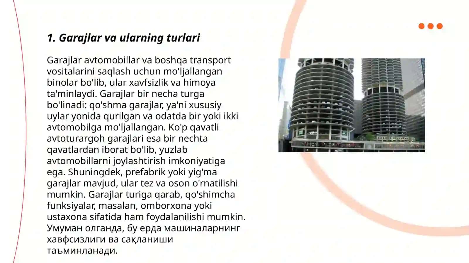 Garajlar va ularning turlari 3