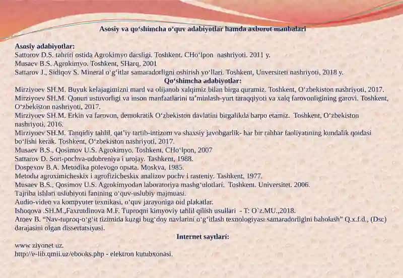 AGROKIMYOVIY TEKSHIRISH USULLARI 3