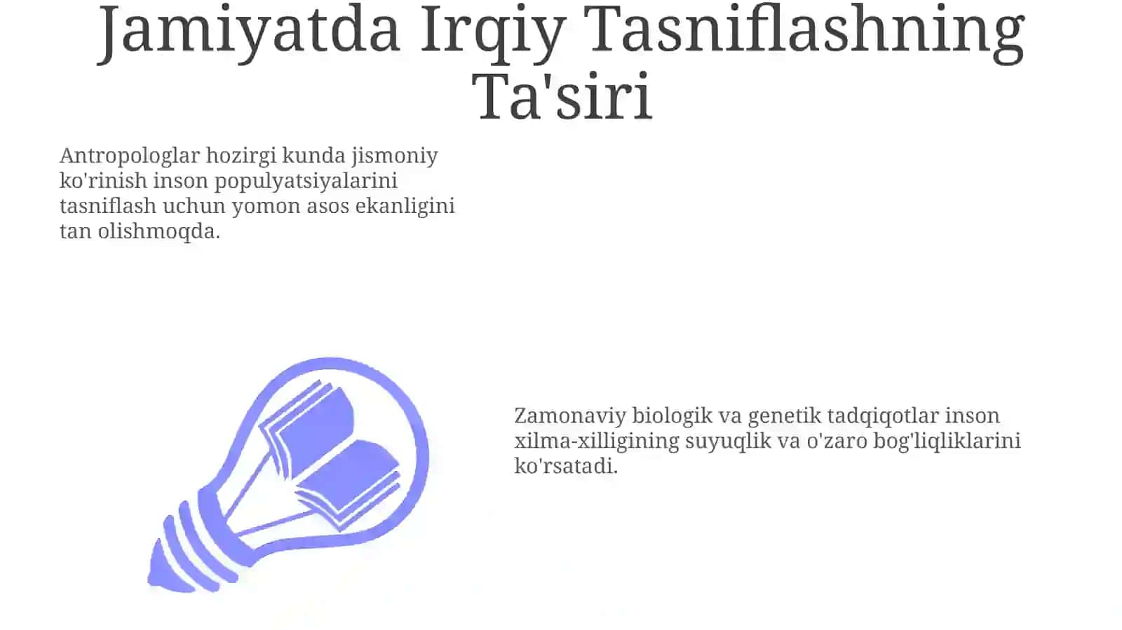 Jahon xalqlarini qiyofasiga ko'ra antropologik tasnifi 3