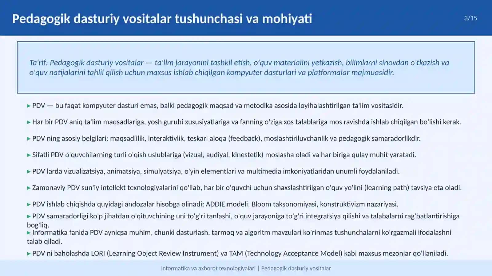 PEDAGOGIK DASTURIY VOSITALAR 3