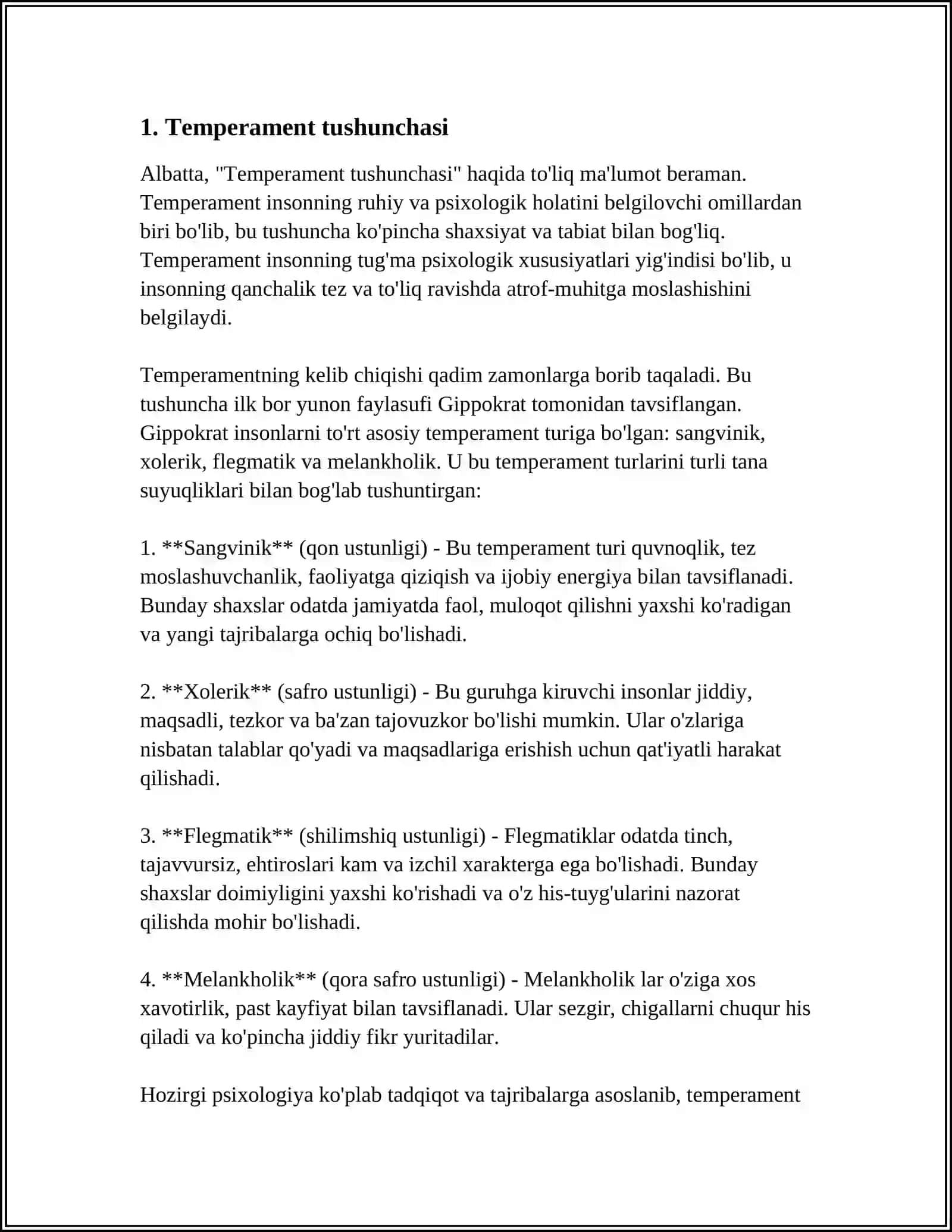 TEMPERAMENT VA UNING NAZARYALARI 3