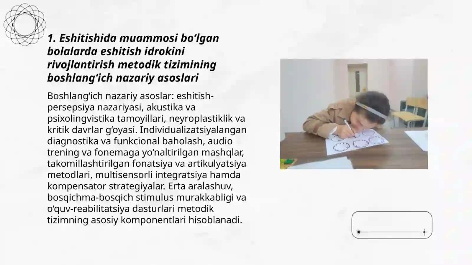 Eshitishida muammosi bo‘lgan bolalarda eshitish idrokini rivojlantirishning metodik tizimini shakllantirish tarixi 3