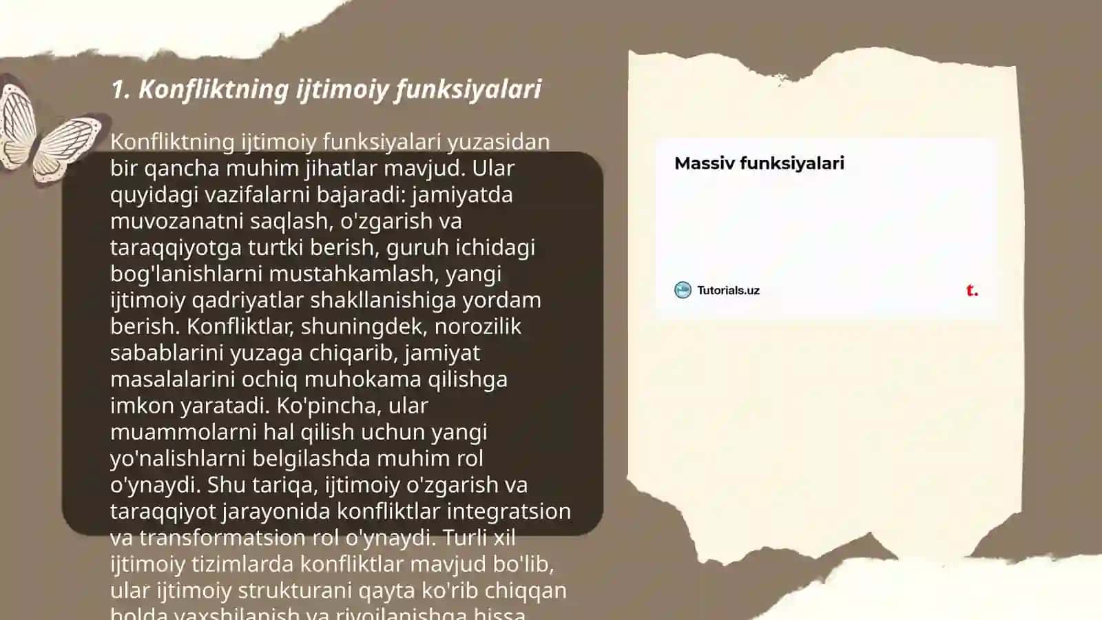 Konflikt funksiyalari 3