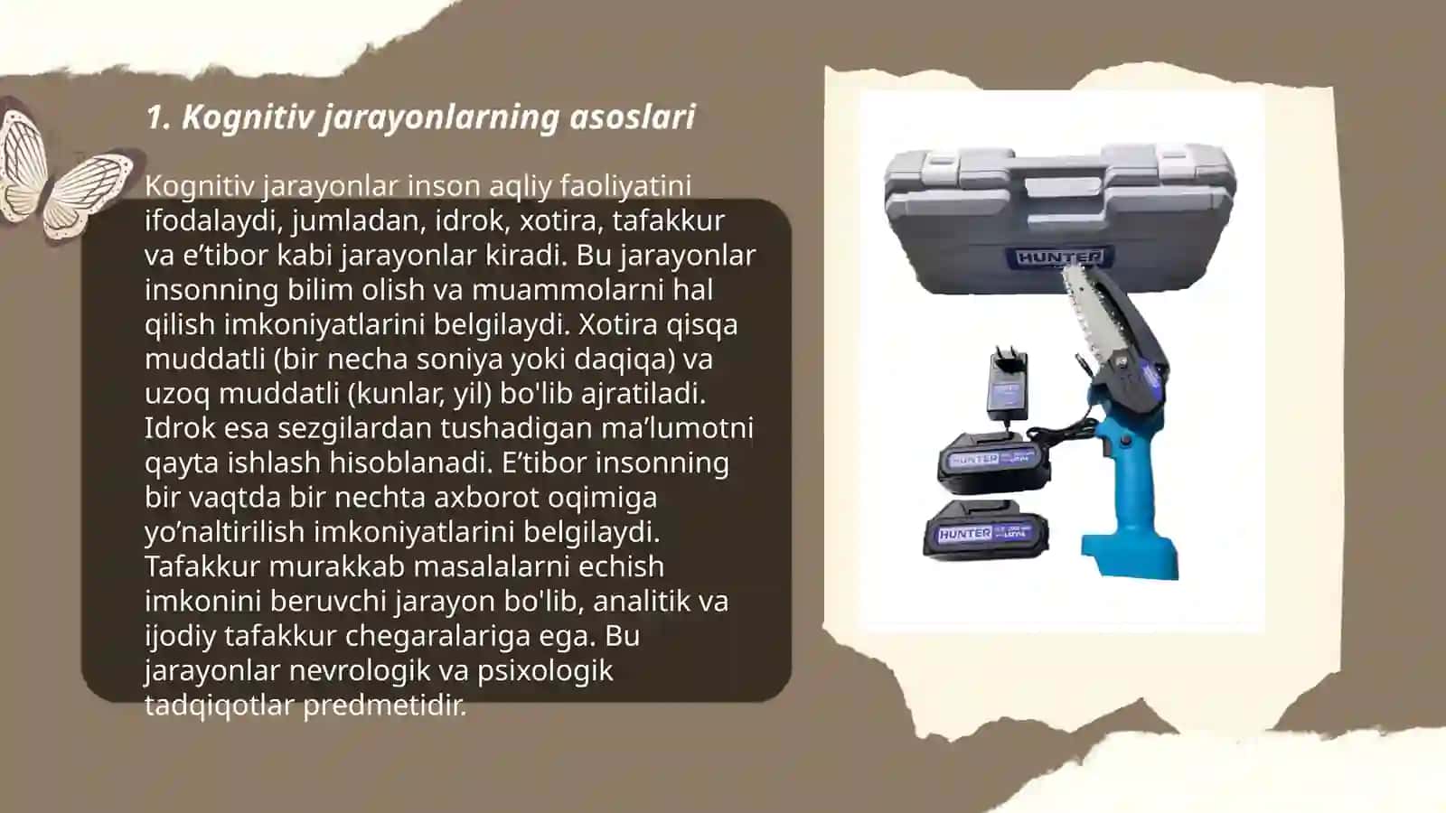 Kognitiv jarayonlarni shakllanishi 3