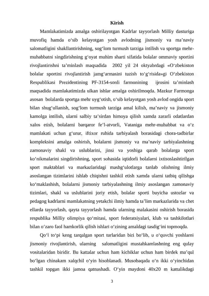 Mavzu: Gandbol o‘yinida harakatlanish, sakrash texnikasini o‘rgatishni takomillashtirish 3